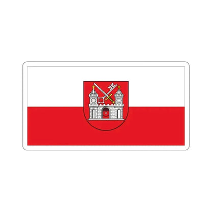 Flag of Tartu Estonia STICKER Vinyl Die-Cut Decal 5 Inch - The Sticker Space