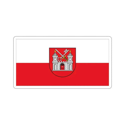 Flag of Tartu Estonia STICKER Vinyl Die-Cut Decal 6 Inch - The Sticker Space