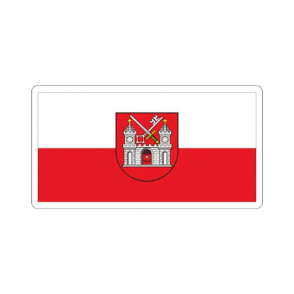 Flag of Tartu Estonia STICKER Vinyl Die-Cut Decal - The Sticker Space