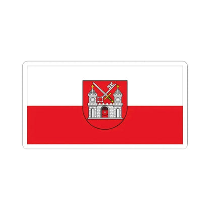 Flag of Tartu Estonia - STICKER Vinyl Kiss-Cut Decal 2 Inch White - The Sticker Space
