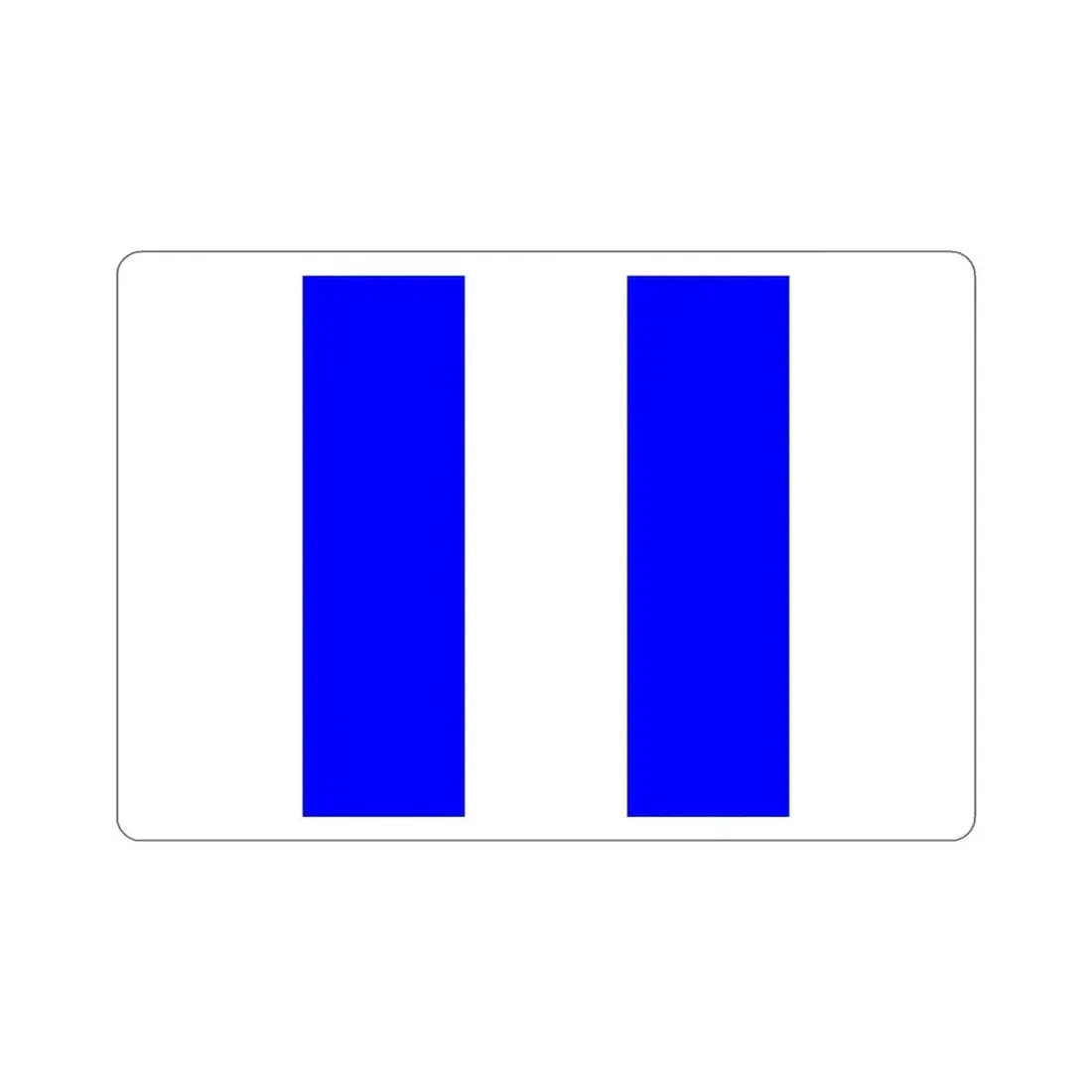 Flag of Tarxien Malta STICKER Vinyl Die-Cut Decal - The Sticker Space