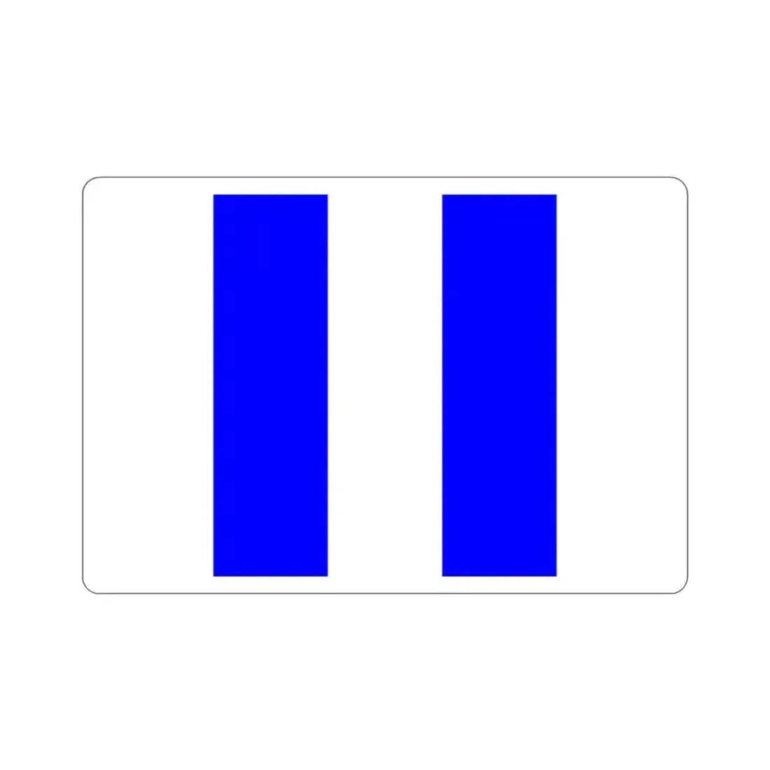 Flag of Tarxien Malta STICKER Vinyl Die-Cut Decal - The Sticker Space