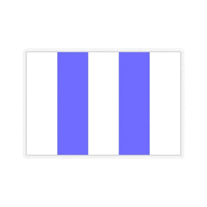 Flag of Tarxien Malta - STICKER Vinyl Kiss-Cut Decal 2 Inch Transparent - The Sticker Space