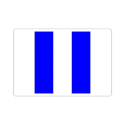 Flag of Tarxien Malta - STICKER Vinyl Kiss-Cut Decal 2 Inch White - The Sticker Space