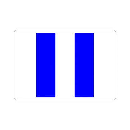 Flag of Tarxien Malta - STICKER Vinyl Kiss-Cut Decal 3 Inch White - The Sticker Space