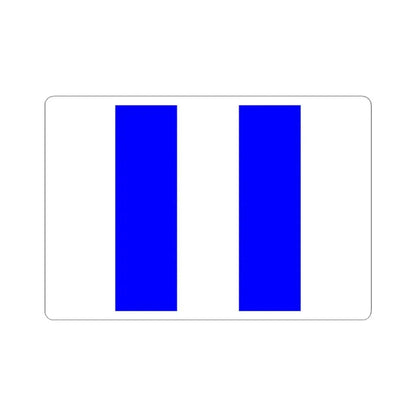 Flag of Tarxien Malta - STICKER Vinyl Kiss-Cut Decal 4 Inch White - The Sticker Space