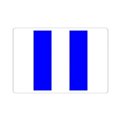 Flag of Tarxien Malta - STICKER Vinyl Kiss-Cut Decal 6 Inch White - The Sticker Space