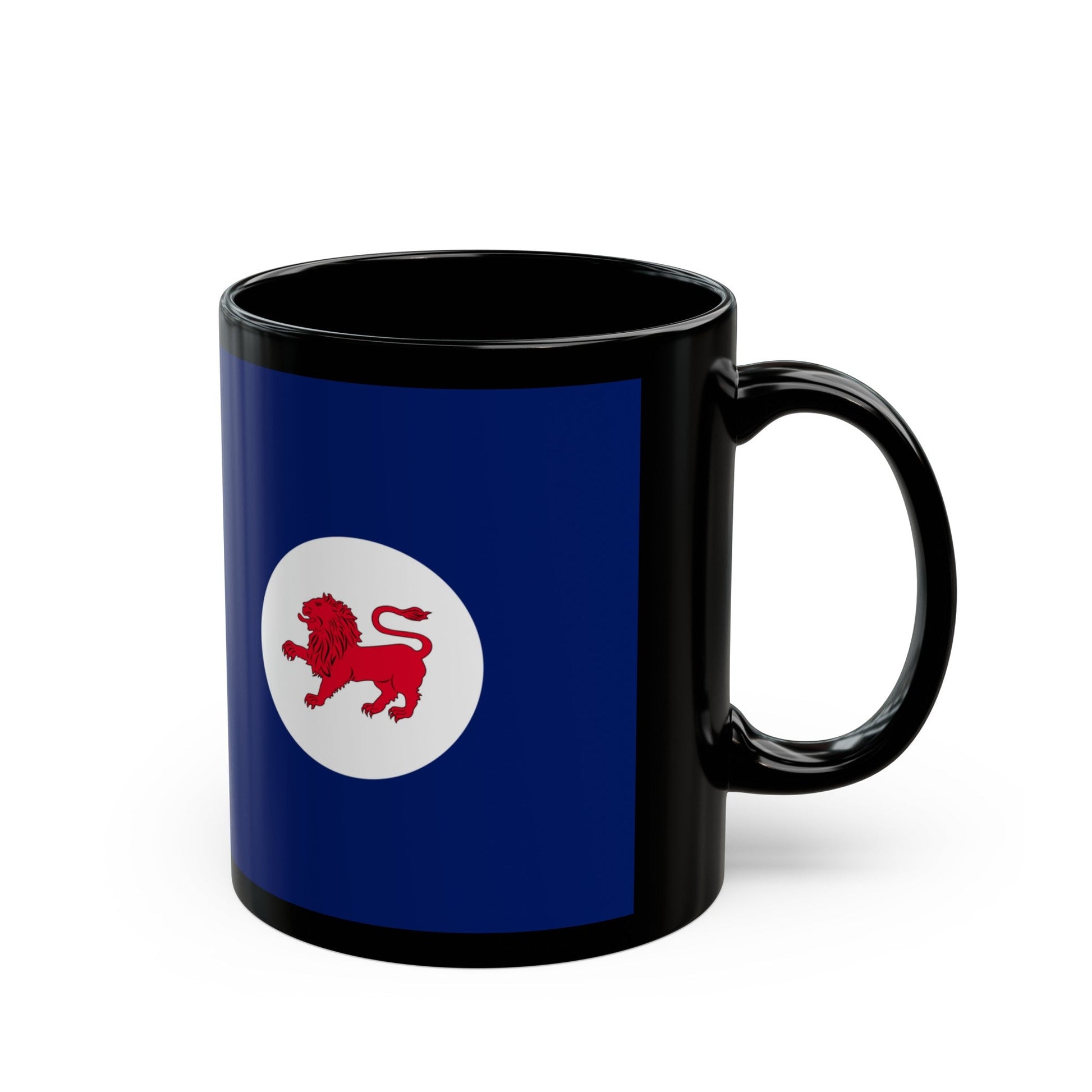 Flag of Tasmania Australia - Black Coffee Mug-The Sticker Space