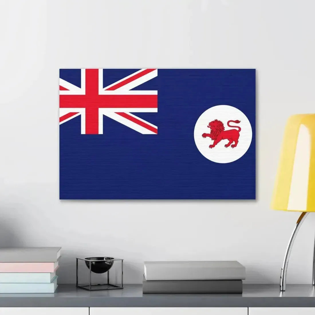 Flag of Tasmania Australia - Canvas Wall Art - The Sticker Space