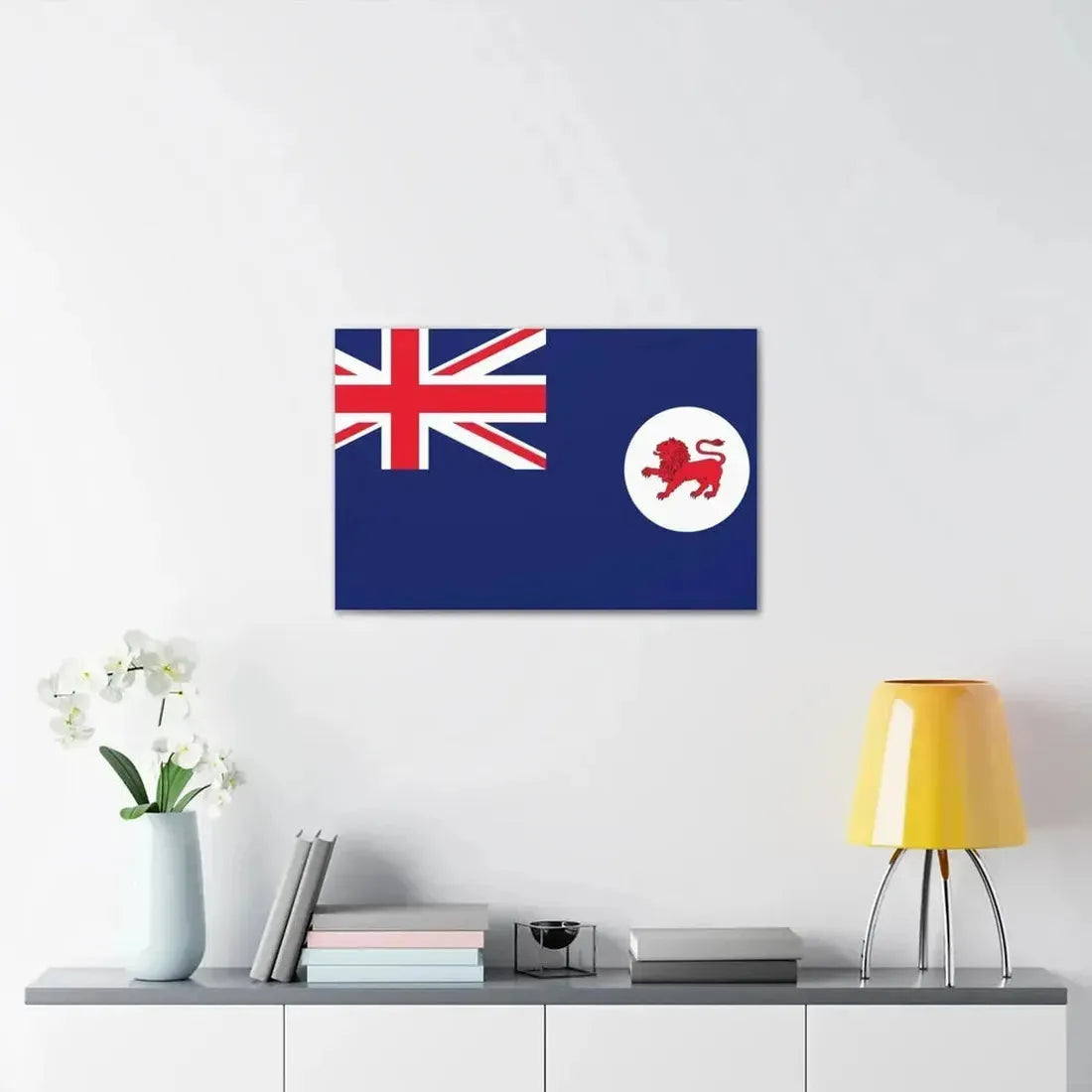 Flag of Tasmania Australia - Canvas Wall Art - The Sticker Space