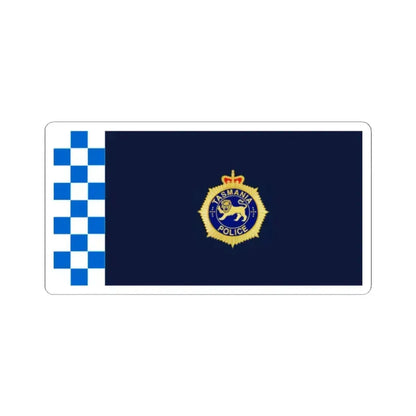 Flag of Tasmania Police (Australia) STICKER Vinyl Kiss-Cut Decal 2 Inch White - The Sticker Space