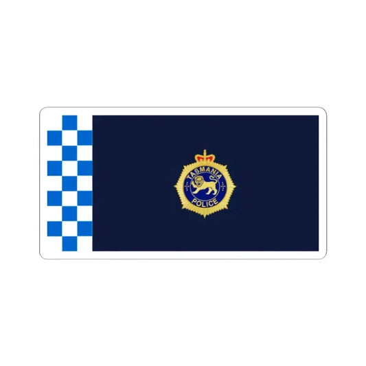 Flag of Tasmania Police (Australia) STICKER Vinyl Kiss-Cut Decal 2 Inch White - The Sticker Space
