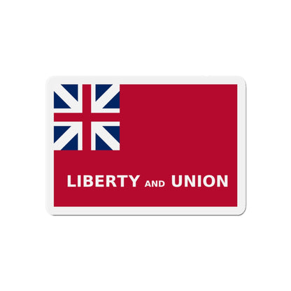 Flag of Taunton Massachusetts - Die-Cut Magnet-6 × 6"-The Sticker Space