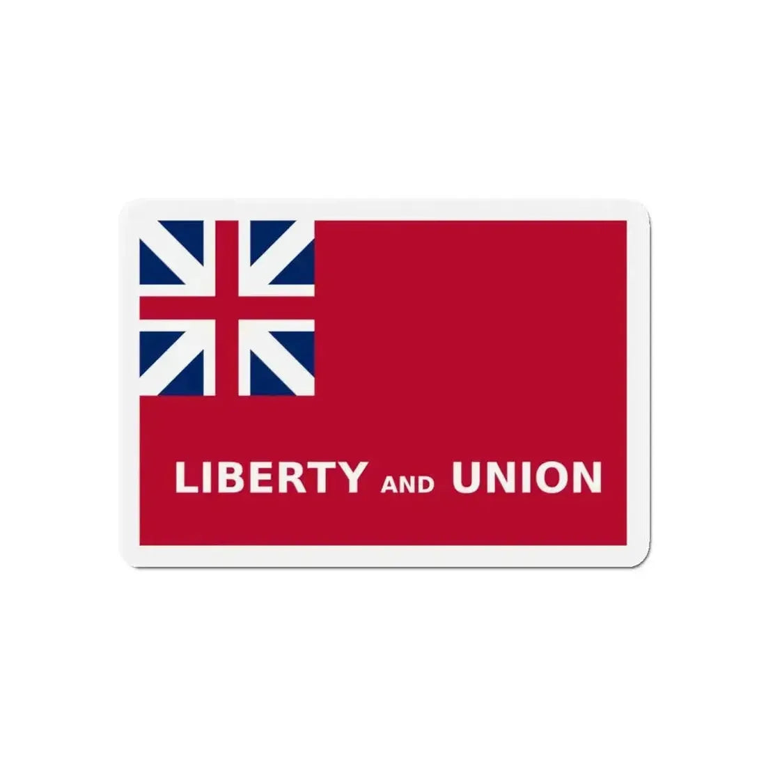 Flag of Taunton Massachusetts - Refrigerator Magnet - The Sticker Space