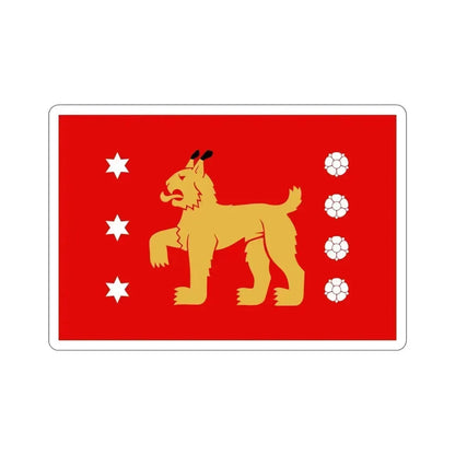 Flag of Tavastia Proper Finland STICKER Vinyl Die-Cut Decal 5 Inch - The Sticker Space