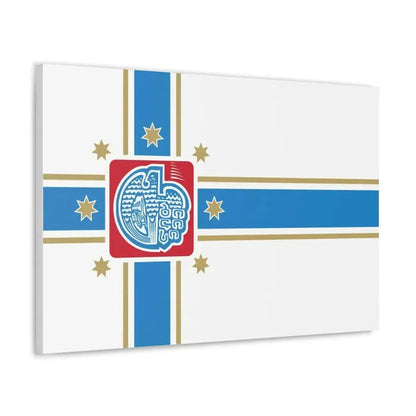 Flag of Tbilisi Georgia - Canvas Wall Art - The Sticker Space