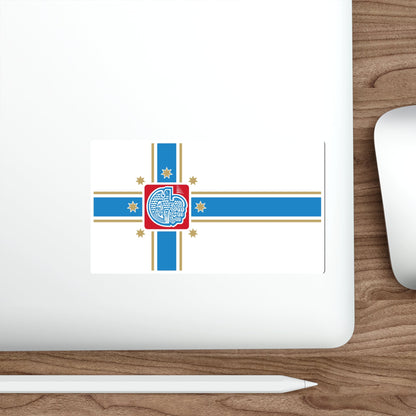 Flag of Tbilisi Georgia STICKER Vinyl Die-Cut Decal-The Sticker Space