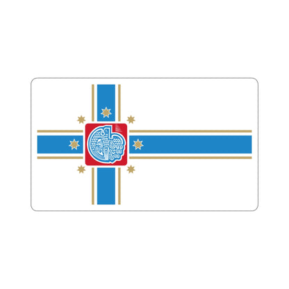 Flag of Tbilisi Georgia STICKER Vinyl Die-Cut Decal-2 Inch-The Sticker Space