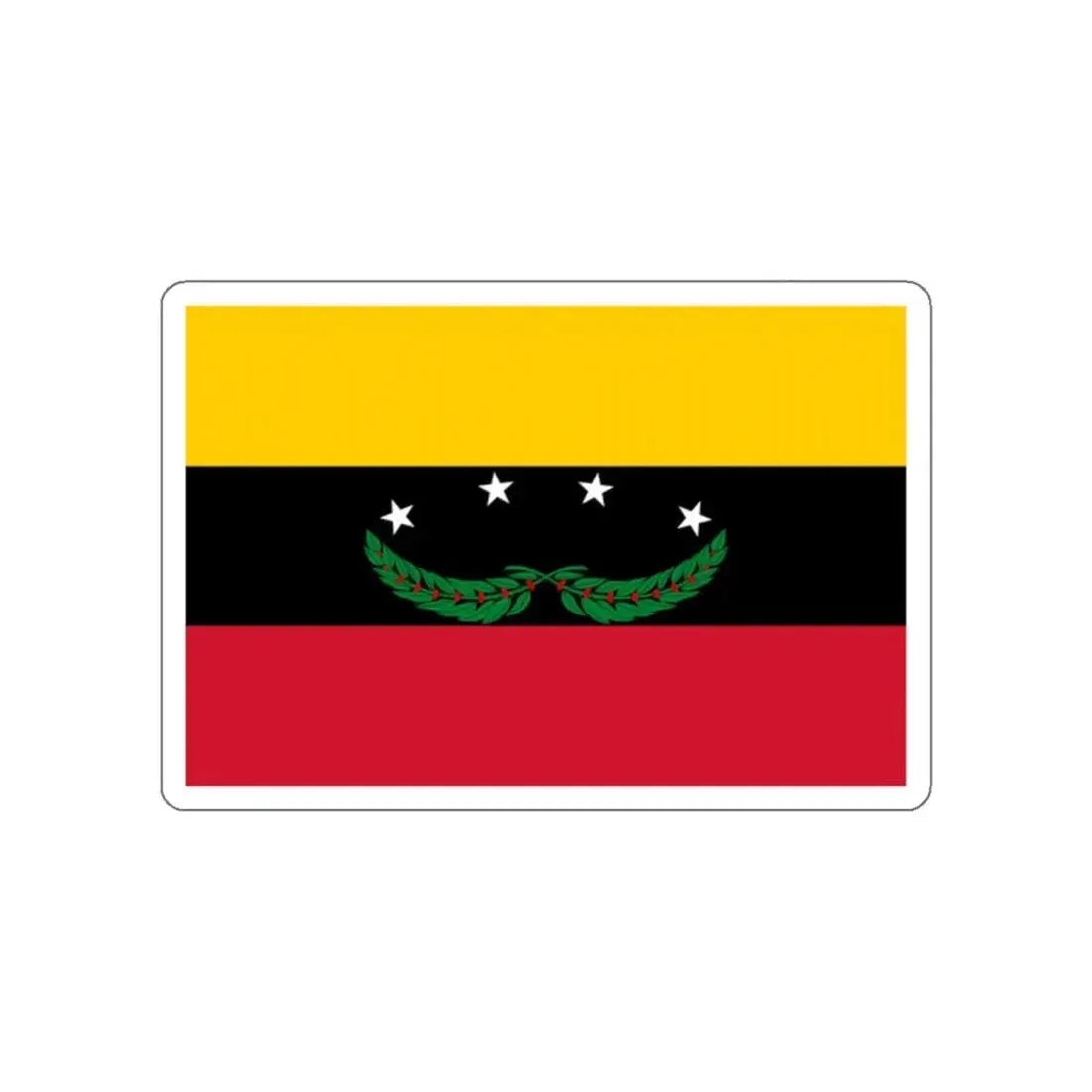 Flag of Táchira Venezuela STICKER Vinyl Die-Cut Decal 2 Inch - The Sticker Space