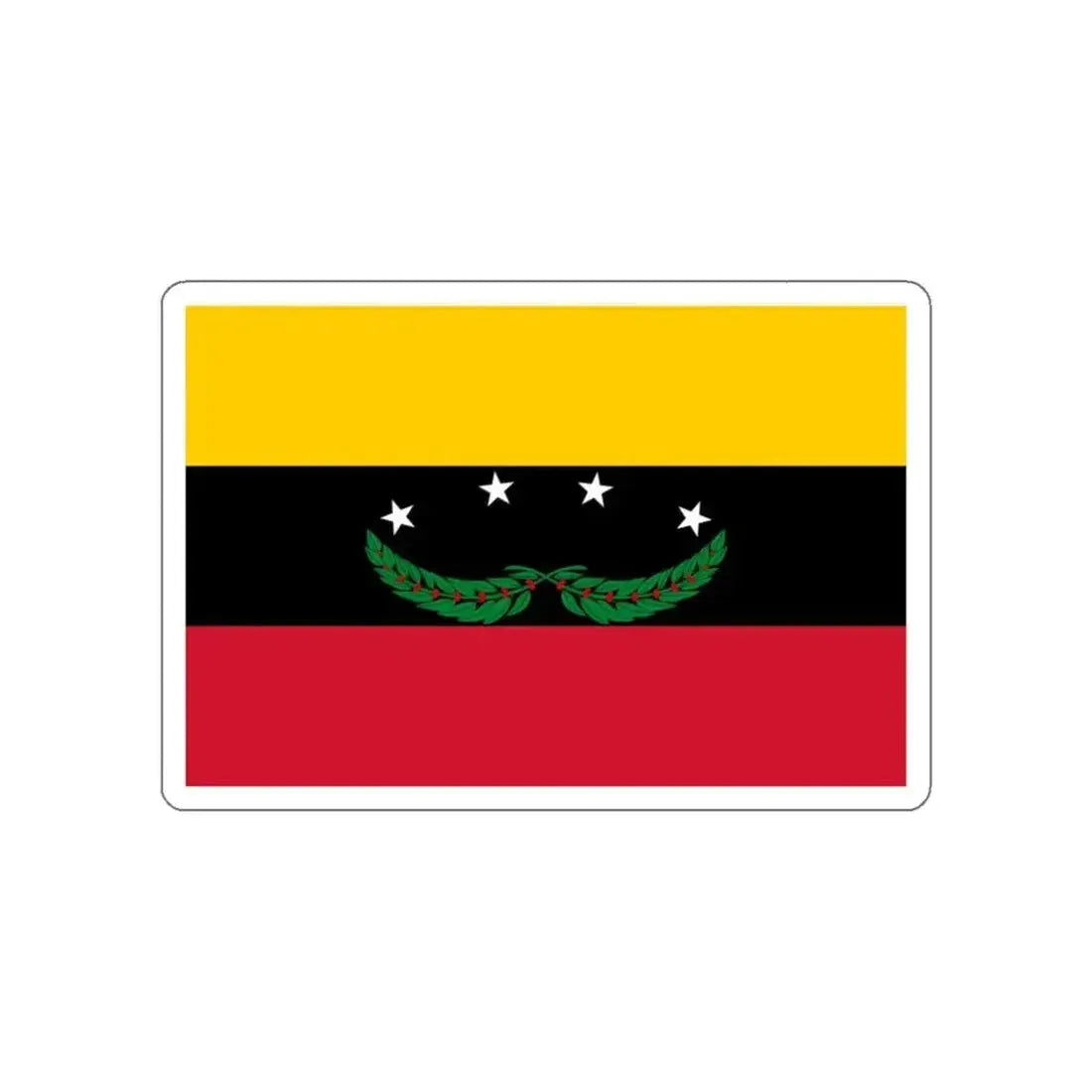Flag of Táchira Venezuela STICKER Vinyl Die-Cut Decal - The Sticker Space