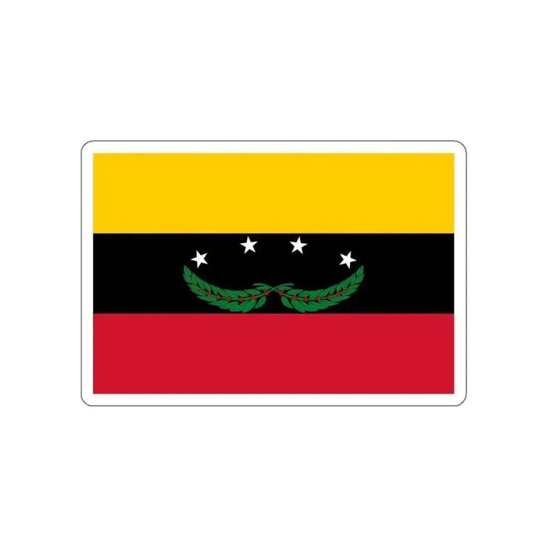 Flag of Táchira Venezuela STICKER Vinyl Die-Cut Decal - The Sticker Space