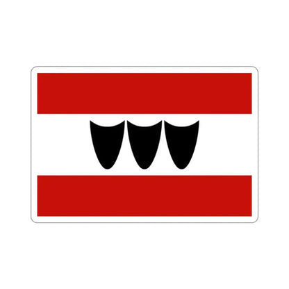 Flag of Třebíč Czech Republic STICKER Vinyl Die-Cut Decal 2 Inch - The Sticker Space