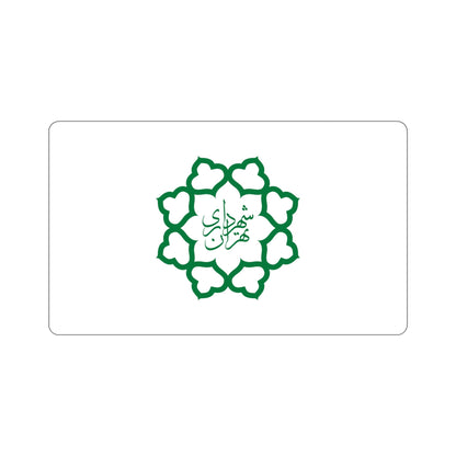 Flag of Tehran (Iran) STICKER Vinyl Die-Cut Decal-6 Inch-The Sticker Space