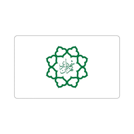 Flag of Tehran (Iran) STICKER Vinyl Die-Cut Decal 6 Inch - The Sticker Space