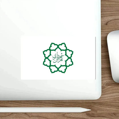 Flag of Tehran (Iran) STICKER Vinyl Die-Cut Decal - The Sticker Space