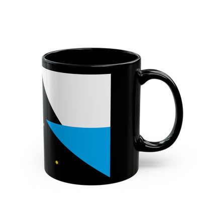 Flag of Tehuelche people - Black Coffee Mug-The Sticker Space