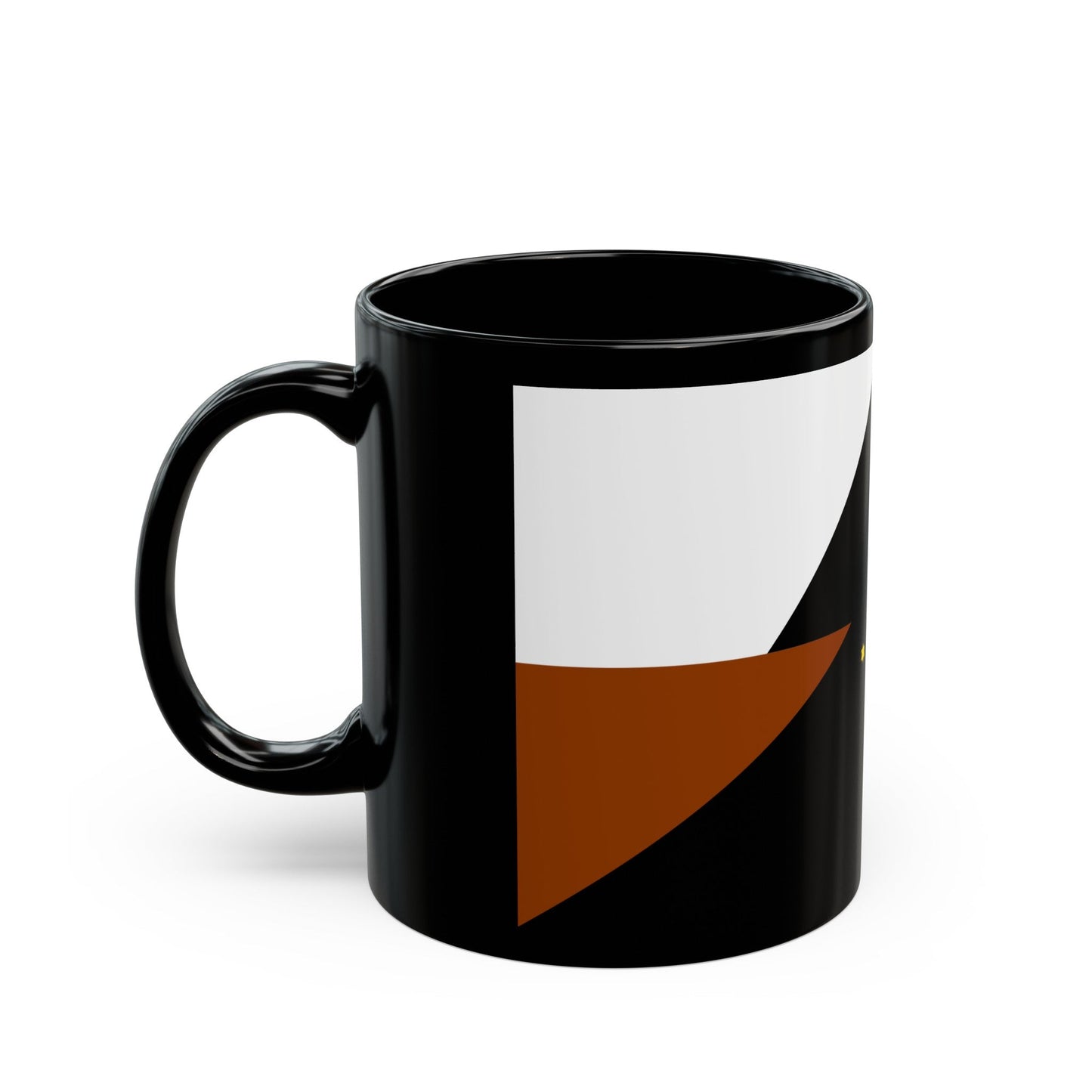 Flag of Tehuelche people - Black Coffee Mug-The Sticker Space