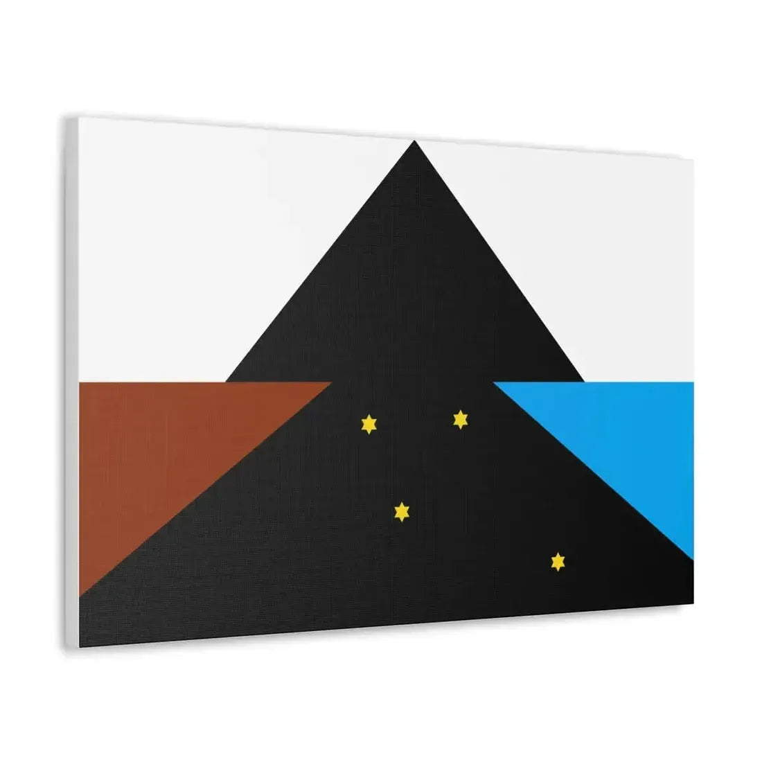 Flag of Tehuelche people - Canvas Wall Art - The Sticker Space