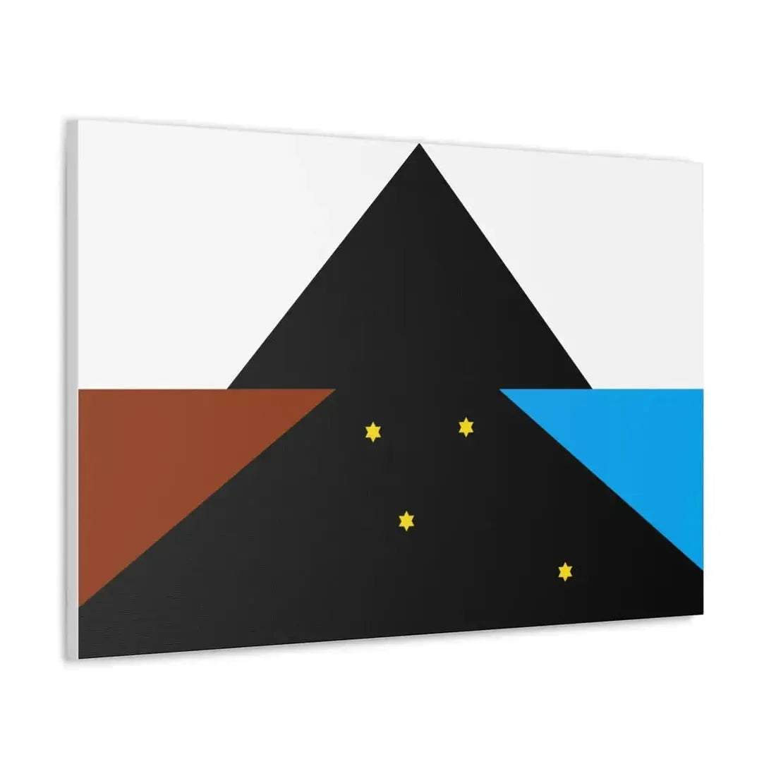 Flag of Tehuelche people - Canvas Wall Art - The Sticker Space