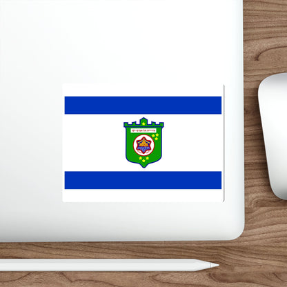 Flag of Tel Aviv Israel STICKER Vinyl Die-Cut Decal-The Sticker Space