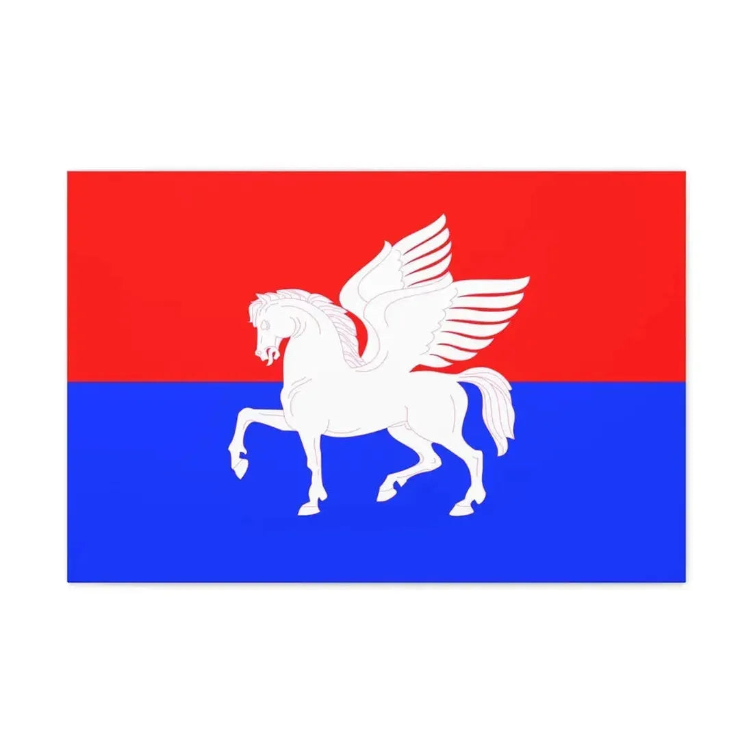 Flag of Telavi Georgia - Canvas Wall Art 30" x 20" 1.25" - The Sticker Space