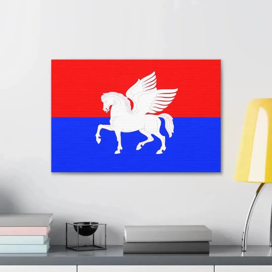Flag of Telavi Georgia - Canvas Wall Art - The Sticker Space
