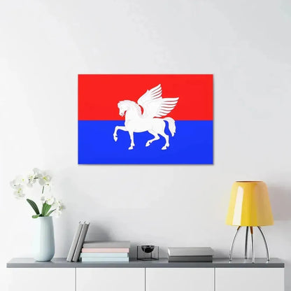Flag of Telavi Georgia - Canvas Wall Art - The Sticker Space