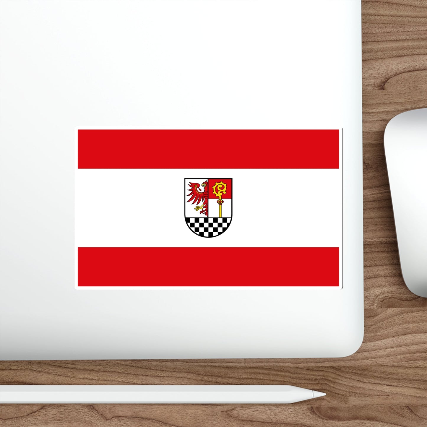 Flag of Teltow Fläming Germany STICKER Vinyl Die-Cut Decal-The Sticker Space