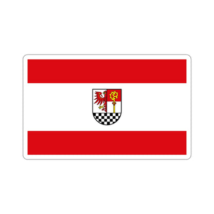 Flag of Teltow Fläming Germany STICKER Vinyl Die-Cut Decal-4 Inch-The Sticker Space