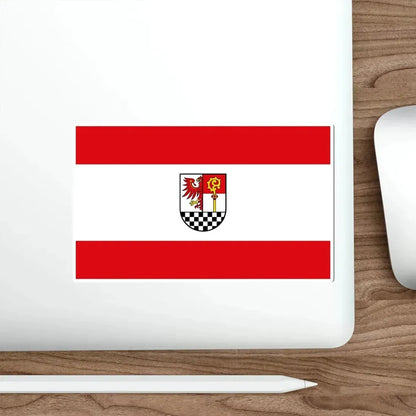 Flag of Teltow Fläming Germany STICKER Vinyl Die-Cut Decal - The Sticker Space