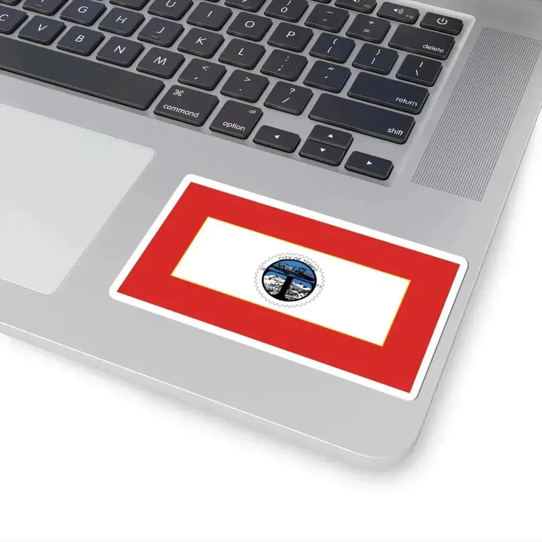 Flag of Tempe Arizona 1971-1987 (United States) STICKER Vinyl Kiss-Cut Decal - The Sticker Space