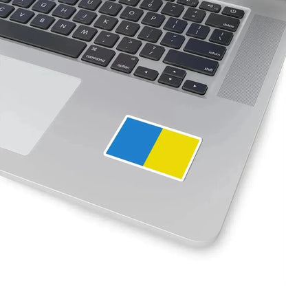 Flag of Temse (Belgium) STICKER Vinyl Kiss-Cut Decal - The Sticker Space
