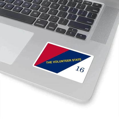 Flag of Tennessee 1897-1905 (United States) STICKER Vinyl Kiss-Cut Decal - The Sticker Space