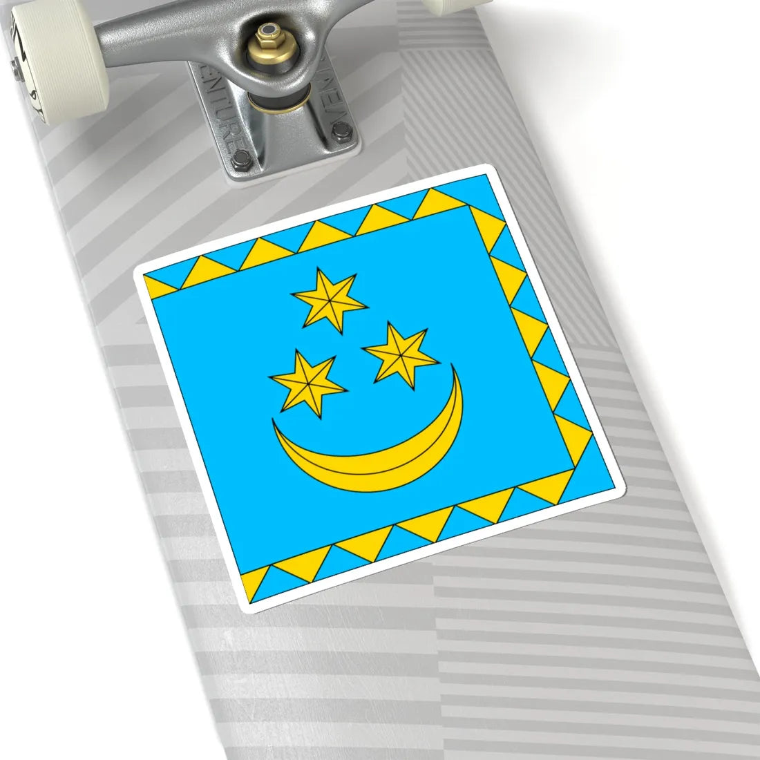 Flag of Terebovlia (Ukraine) STICKER Vinyl Kiss-Cut Decal - The Sticker Space