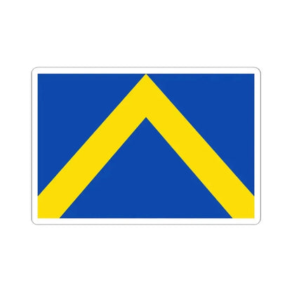 Flag of Ternat (Belgium) STICKER Vinyl Kiss-Cut Decal 2 Inch White - The Sticker Space