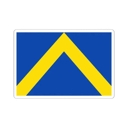 Flag of Ternat (Belgium) STICKER Vinyl Kiss-Cut Decal 6 Inch White - The Sticker Space