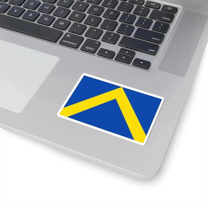 Flag of Ternat (Belgium) STICKER Vinyl Kiss-Cut Decal - The Sticker Space