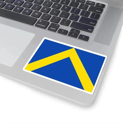 Flag of Ternat (Belgium) STICKER Vinyl Kiss-Cut Decal - The Sticker Space