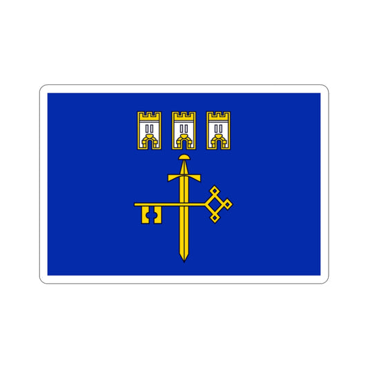 Flag of Ternopil Oblast Ukraine STICKER Vinyl Die-Cut Decal-2 Inch-The Sticker Space