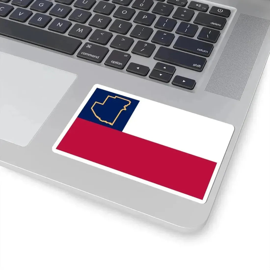 Flag of Terrell County Texas variant (United States) STICKER Vinyl Kiss-Cut Decal - The Sticker Space